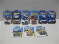 NIP Nine Assorted Hot Wheels Cars