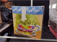 Giant Ceramic Tea Cup & Saucer in OG Box