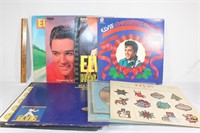 Large lot of VTG records Elvis records