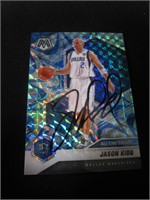 Jason Kidd Signed Trading Card RCA COA