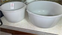 Glasbake mixing bowls for Sunbeam