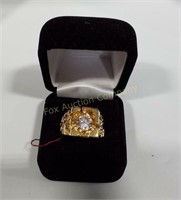 14K Gold Zales Jewelers Men's Ring Size 10