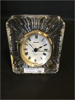 Made in France crystal mandel clock
