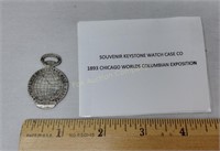 Souvenir Key Watch Case Co - 1893 Chicago World's
