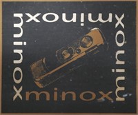 Vintage Minox Assembly Display Board