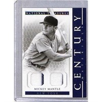 2018 National Treasures Mickey Mantle Jersey 25/25