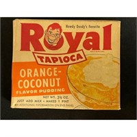 1950 Royal Pudding Box Howdy Doody Clarabell Card