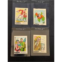 (7) 1978 Sunbeam Bread Super Heroes Cards