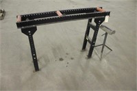 ROLLER TABLE, APPROX 60"x12",  WITH ROLLER STAND
