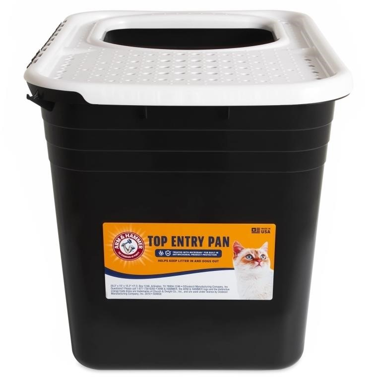 Arm & Hammer Premium Top Entry Litter Box with