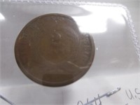 1864 U.S. Two Cent Piece Civil War Era Coin