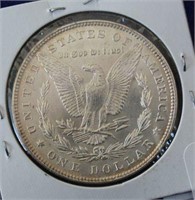 1887 Morgan Silver Dollar Coin