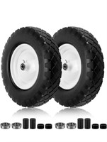 $80 4.80/4.00-8 Heavy Duty Solid Flat-Free Tire.