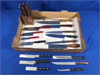 20 KITCHEN KNIVES