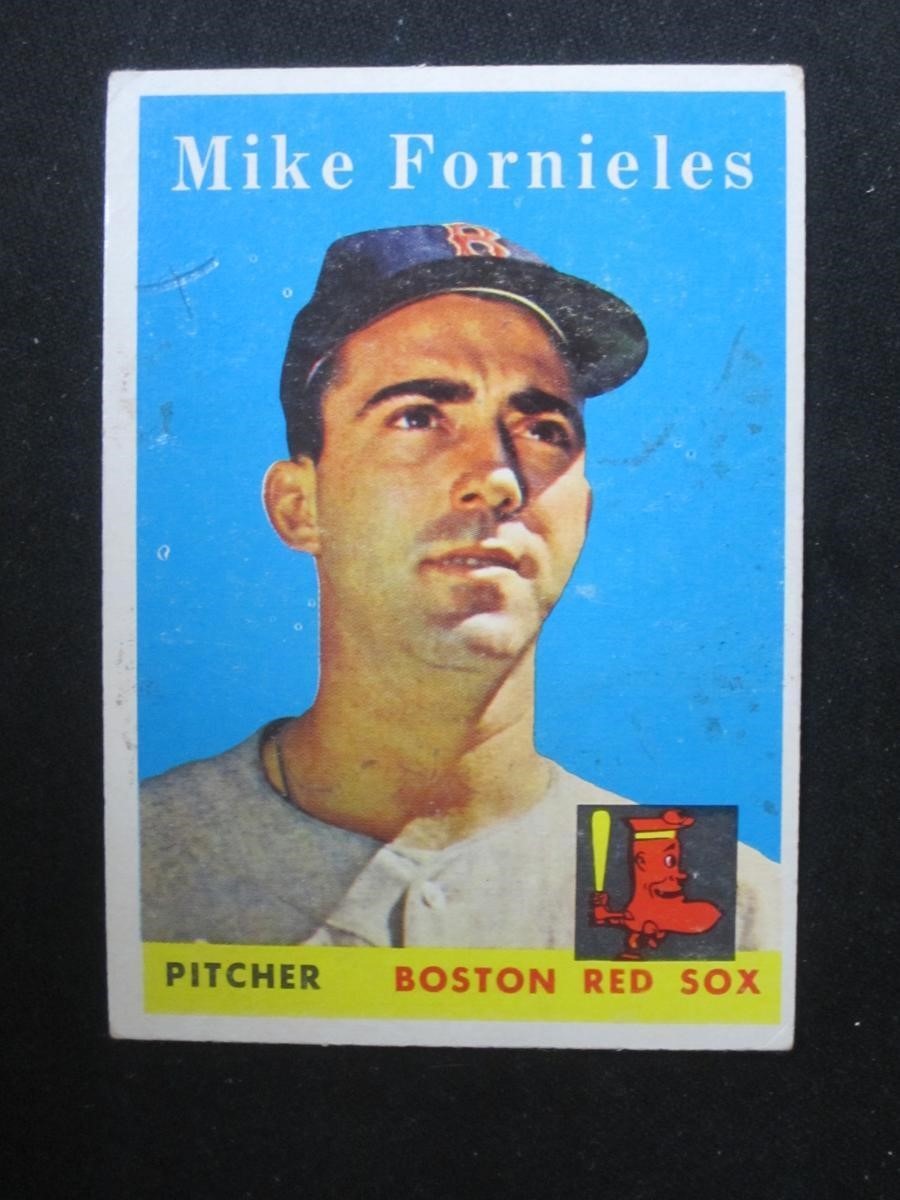 1958 TOPPS #361 MIKE FORNIELES RED SOX