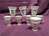 (8)Jay Brook Sterling Silver cups. P68.