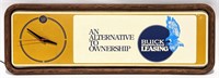 Vintage Buick Authorized Dealer Advertising Clock