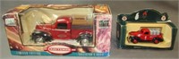 Die Cast Red Trucks