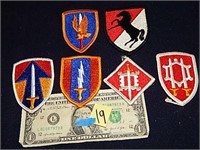 Brigade, Field Forces, Command, Calvary Badges 6ct