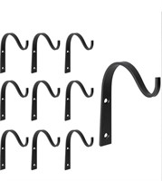 (New) Mkono 10 Pack Iron Wall Hooks for Hanging