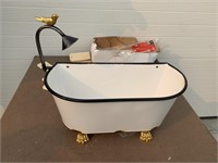 metal tub planter