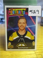 David Pastrnak 2020-21 upper deck