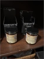 Two New Candles with Boxes