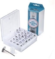 Cake Decorating 28pc Set - Stainless Steel
