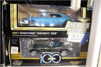 Die Cast Cars '67 Camaro & '67 Corvette
