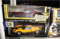 Die Cast Cars '67 Impala & Ford GT