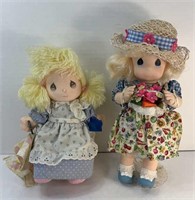 (2) PRECIOUS MOMENTS DOLLS