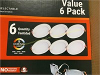 Halo 6pk slim canless downlight (INCOMPLETE)