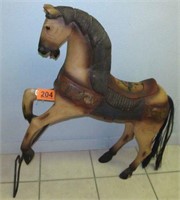 Vintage Wooden Carousel Horse