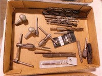 12 drill bits - Top handle - & more