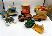 Vintage Toy Lot - Fisher-Price 1970s Adventure Peo