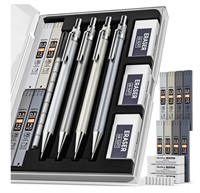 Nicpro 7PCS Metal Mechanical Pencils Set