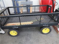 large 48" x 24" wagon fold down sides great