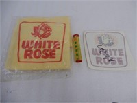 LOT OF WHITE ROSE COLLECTIBLES