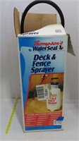 Thompson's Water Seal deck and fence sprayer
