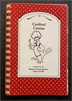 F1)  Cardinal Cuisine Cookbook. Compiled by Mason