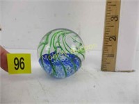 GLASS PAPERWEIGHT