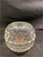 Vintage HOMCO 2 Piece Hurricane Candle Holder