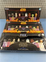 3X STAR WARS PEZ COLLECTORS SET