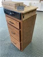 Wooden Cabinet with Cash Drawer