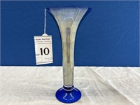 Blue Glass Vase