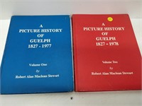 2 books Picture History of Guelph