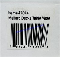 Autumn - Mallard Ducks Table Vase