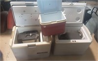 Lot of 3 Coolers for drinks, food and etc...