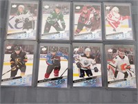 Eight Upper Deck 2020 Young Guns Rookie Cards