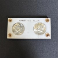 1934-D & 1964 Kennedy Silver Half Dollars